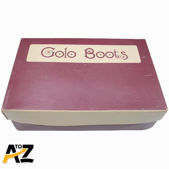 Golo Boots Grey Suede Stripper Size 5M Heeled W/Zipper Tall - Picture 8 of 9